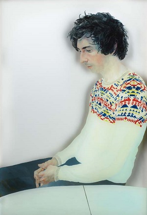 "Tom Bedeman" by Oliver Bedeman | arte pintura, retrato contemporaneo, contemporary portrait paintings, a r t | iconoCero "Tom Bedeman" by Oliver Bedeman | creative emotional paintings, cool stuff, pictures, deep feelings, sad | obras de arte contemporaneo, cuadros, imagenes de pinturas tristes bonitas chidas, depresion | peintures | pitturas
