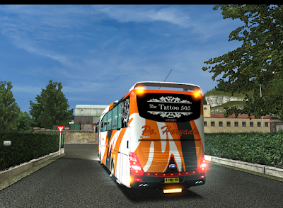 back bus Mod bus ukts jetbus [Haryanto Tatto 505 ]