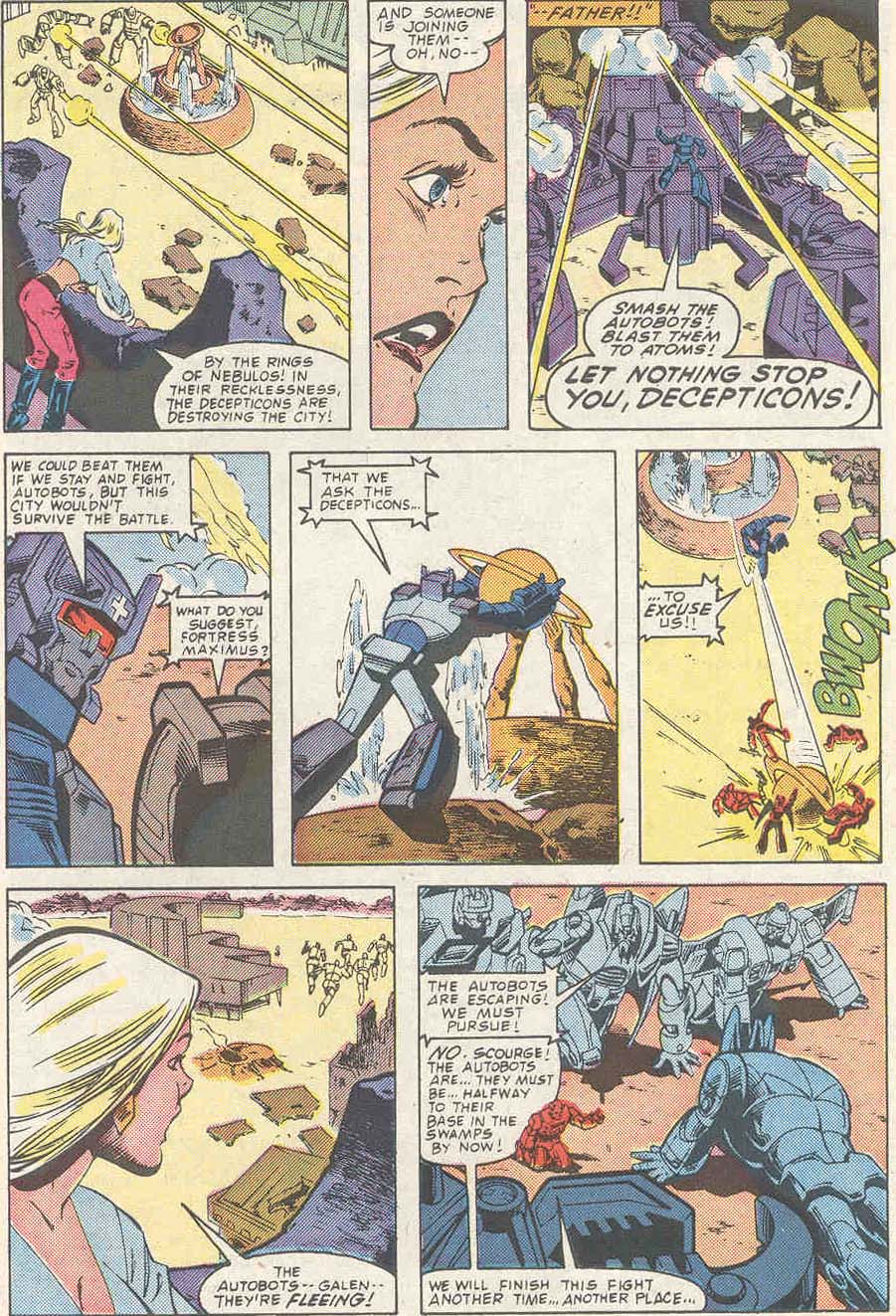Read online The Transformers: Headmasters comic -  Issue #4 - 21