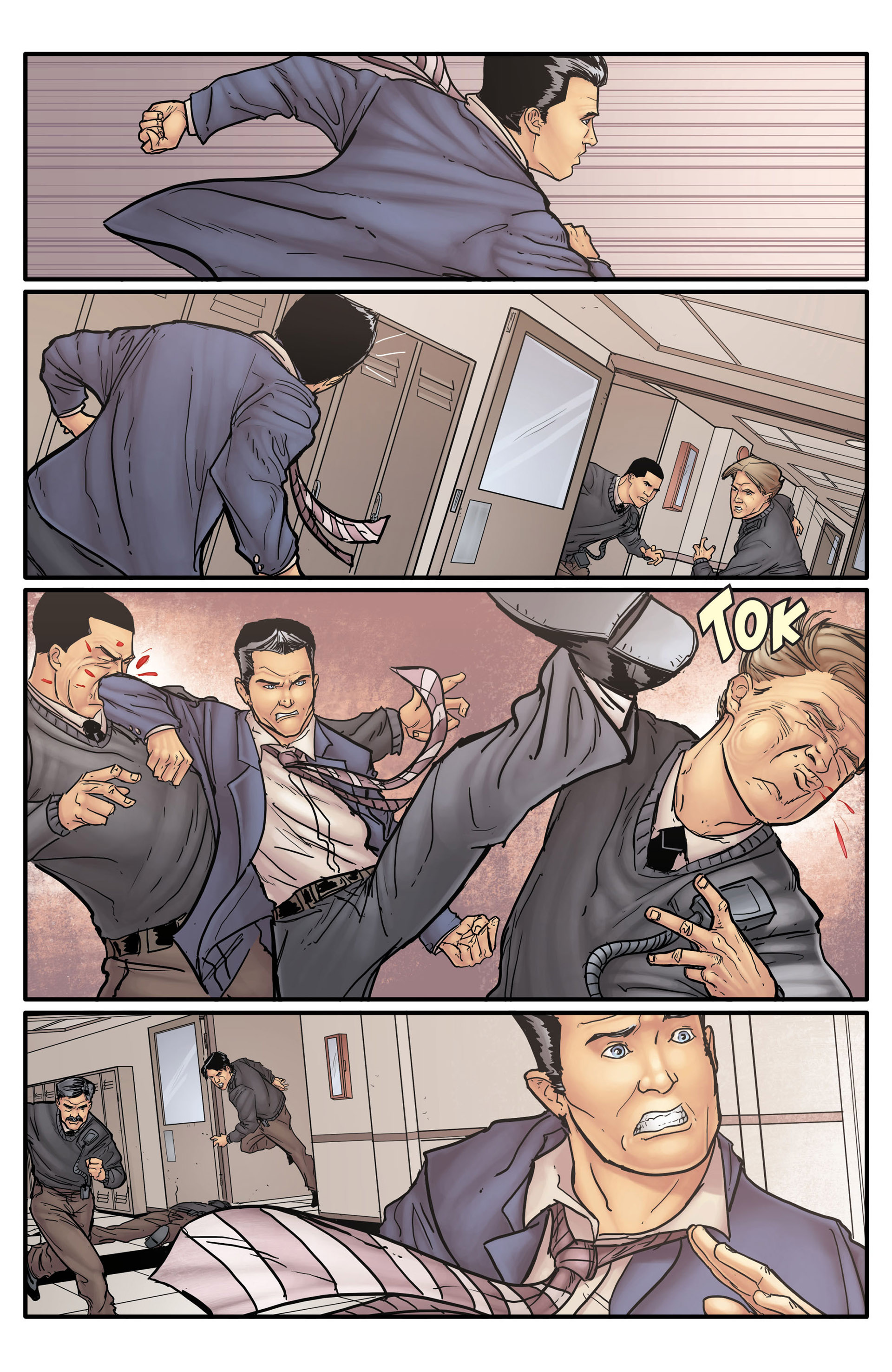 Read online Morning Glories comic -  Issue # _TPB 1 - 14