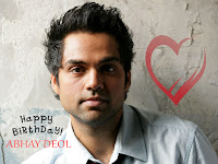 birthday wishes for abhay deol, new latest, abhay deol image to celebrate his birthday