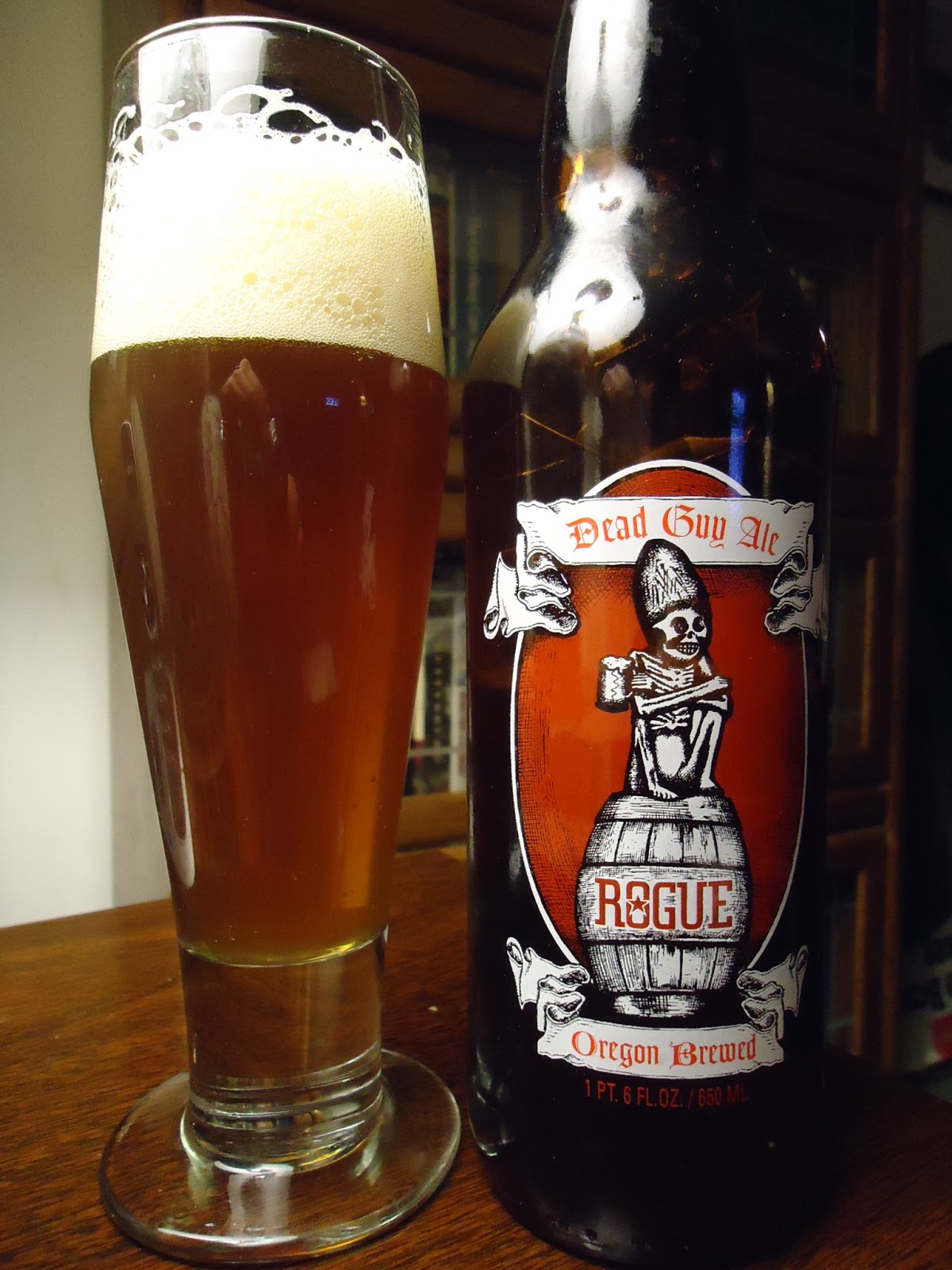 The Pittsburgh Beer Snob: Beer Review: Rogue Dead Guy Ale