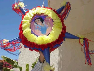 Piñatas Blanca Nieves, parte 1