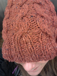 Think Crafty Thoughts: Pattern: Squish-Squash Cable Hat