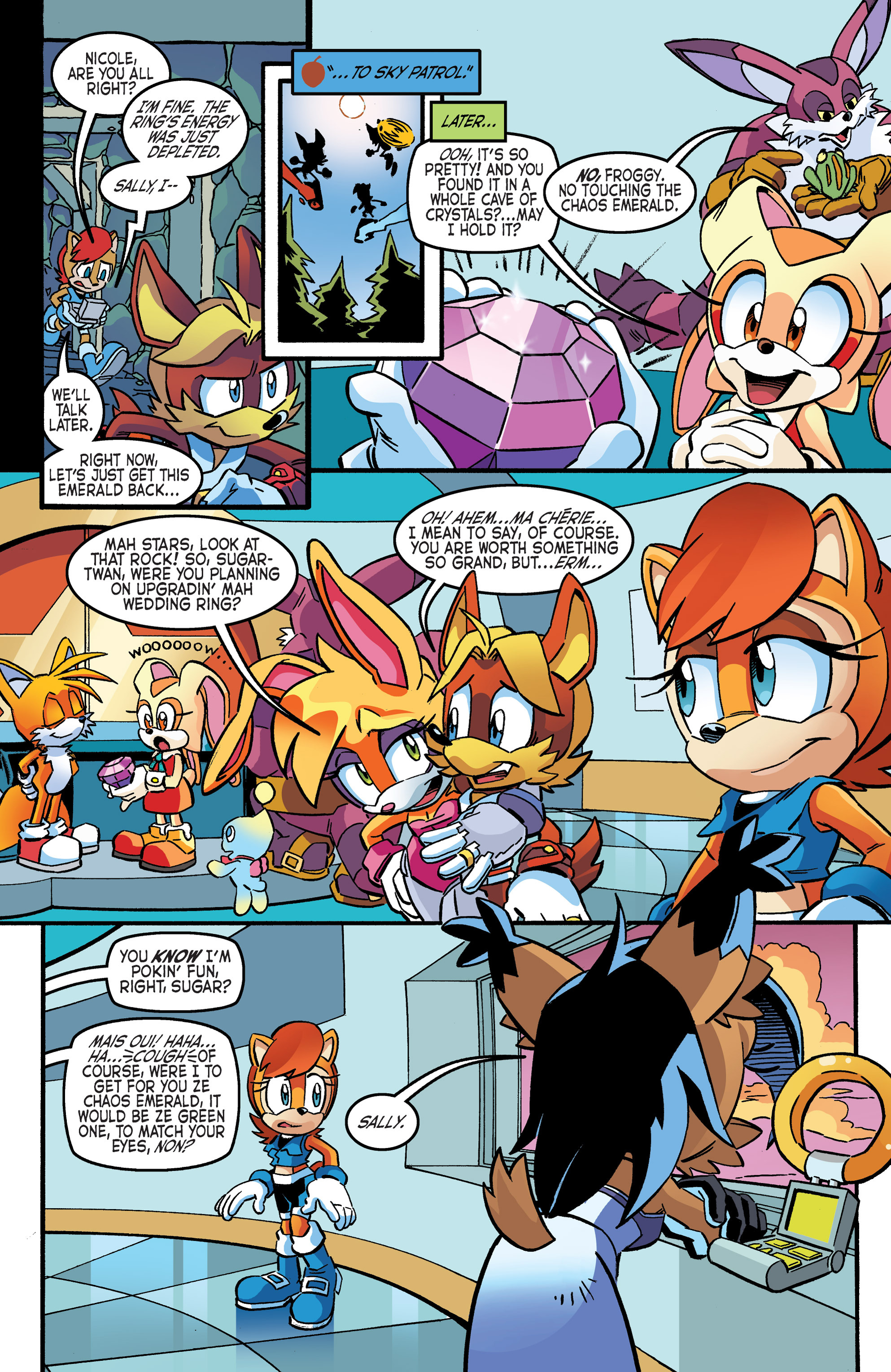 Read online Sonic The Hedgehog comic -  Issue #262 - 21