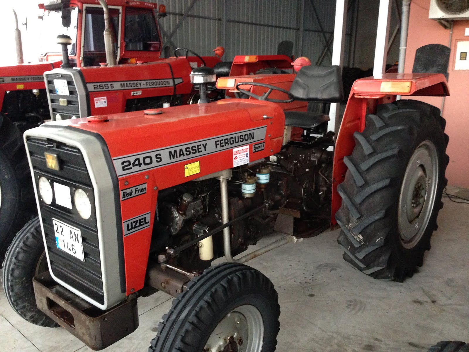 1996 model massey ferguson 240 s disk fren