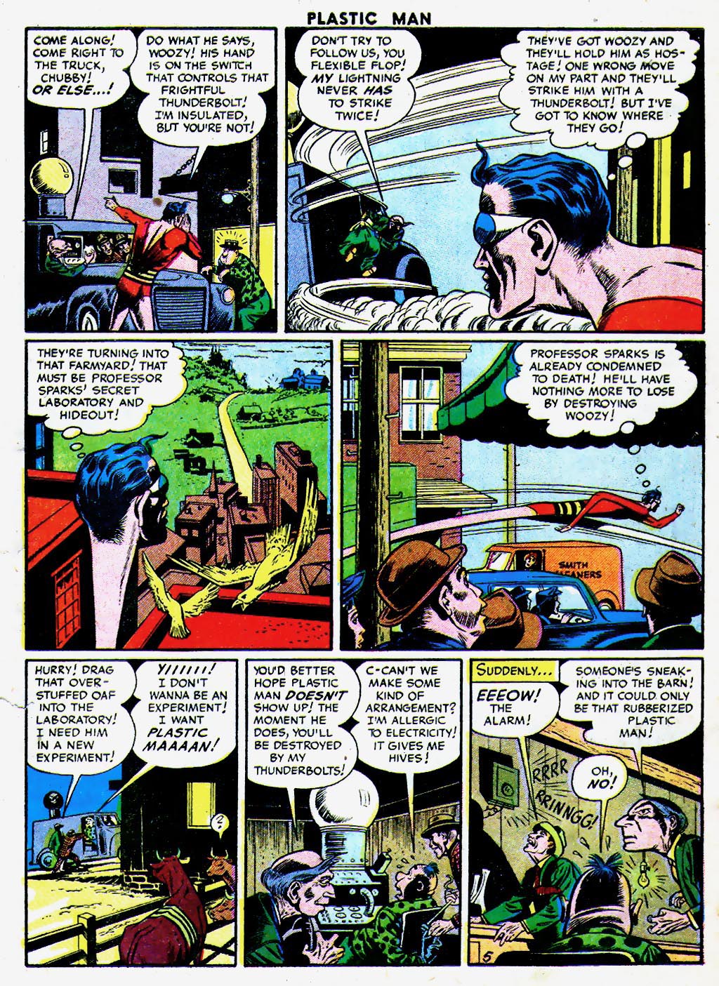 Read online Plastic Man (1943) comic -  Issue #61 - 7