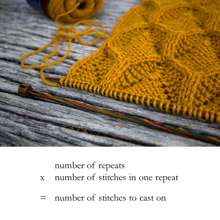 baroque purls How to embiggen your shawl