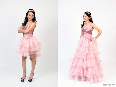 Vestidos de xv Rosa Pastel Vestidos de xv Rosa Pastel