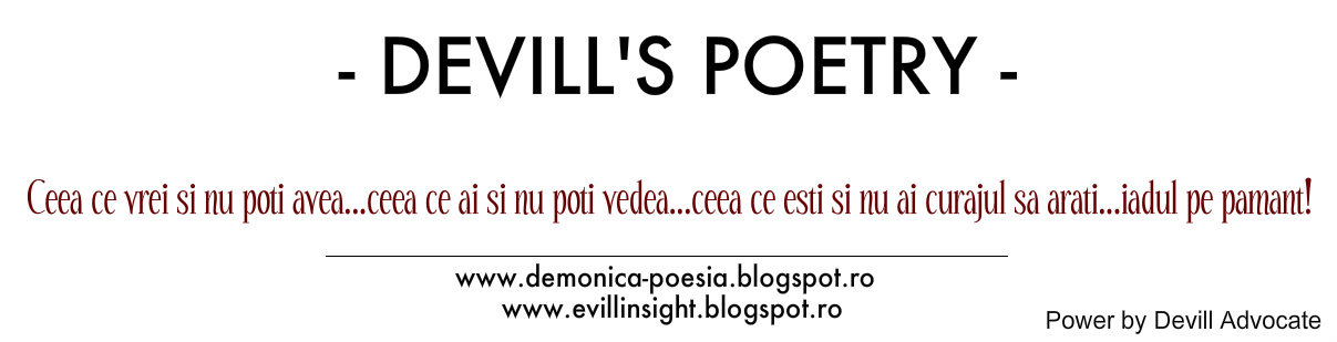 Devill's Poetry