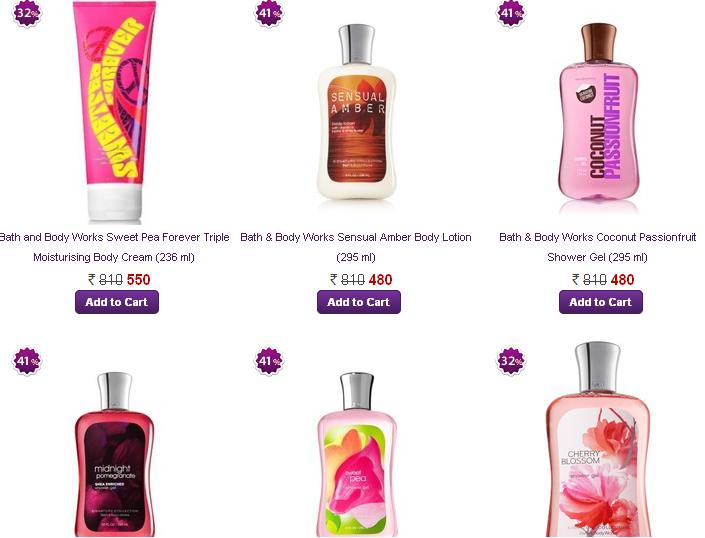 Indian Beauty Central Sale Alert 40 Off on Victoria's secret,Bath and