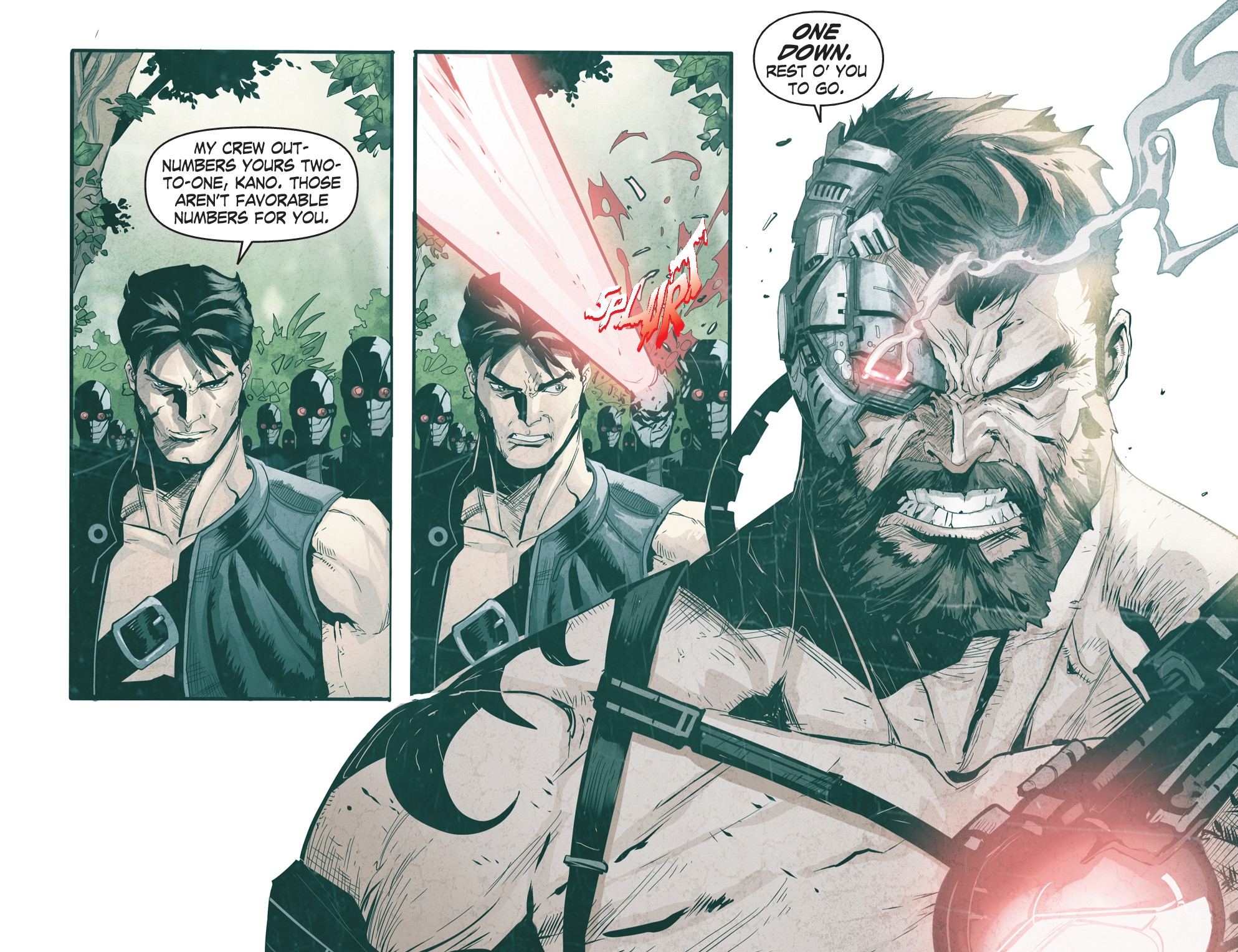 Read online Mortal Kombat X [I] comic -  Issue #12 - 9