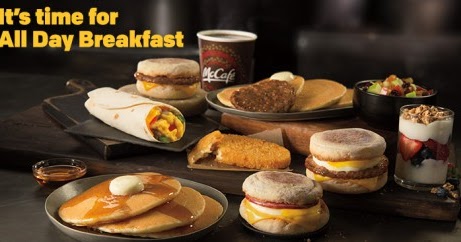 mcdonalds breakfast hours monday