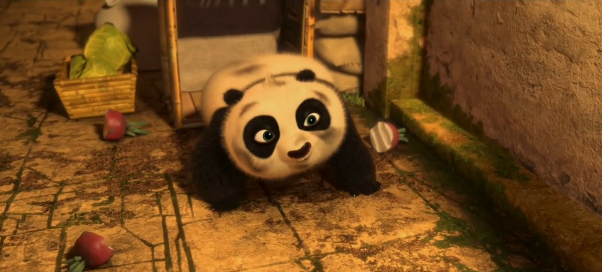 Kung Fu Panda Baby Po Crying