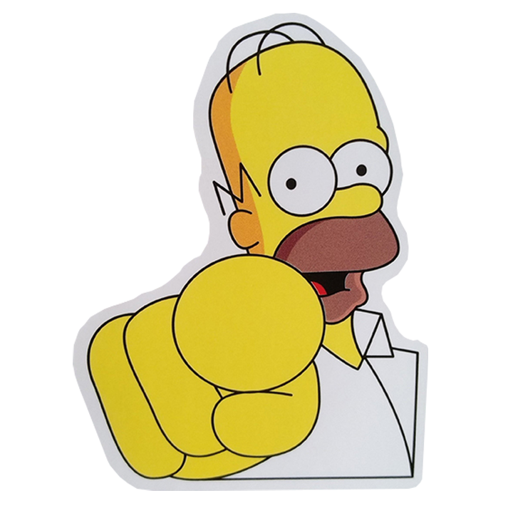 THE SIMPSONS [STICKERS FACTORY]