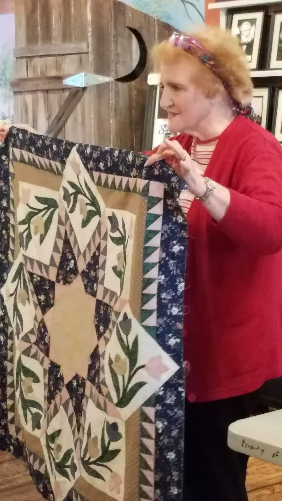 Fleur de Lis Quilts and Accessories Cotton Quilters' Guild November