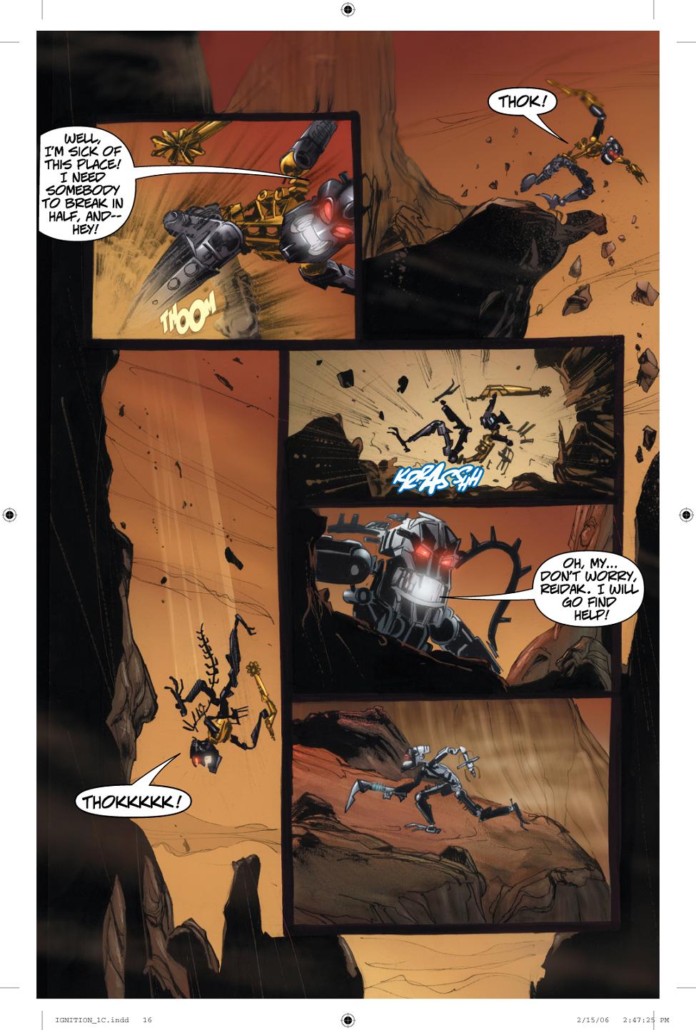 Read online Bionicle: Ignition comic -  Issue #1 - 13
