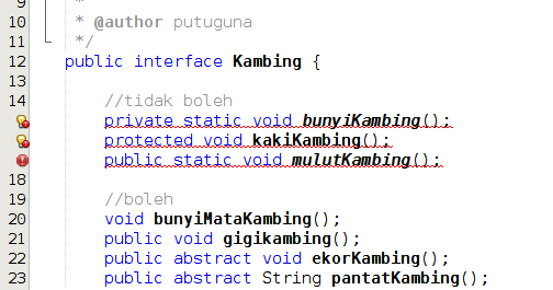 Interface: Interface Pada Java