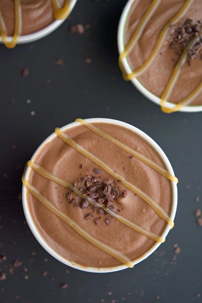 Caramel Chocolate Mousse (Paleo & Vegan)