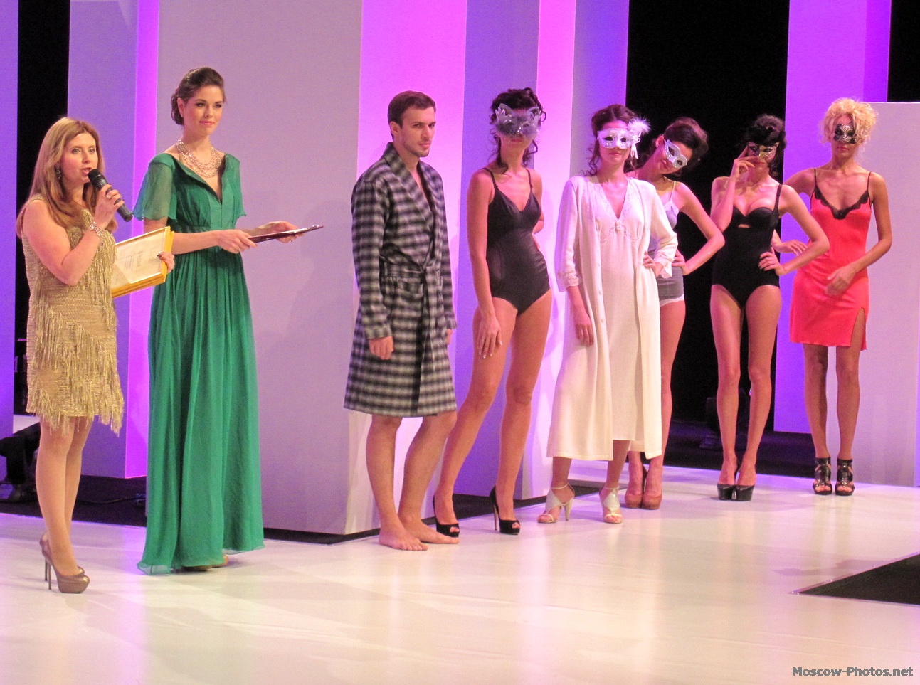 Lingerie Fashion Show at Collection Premiere Moscow
