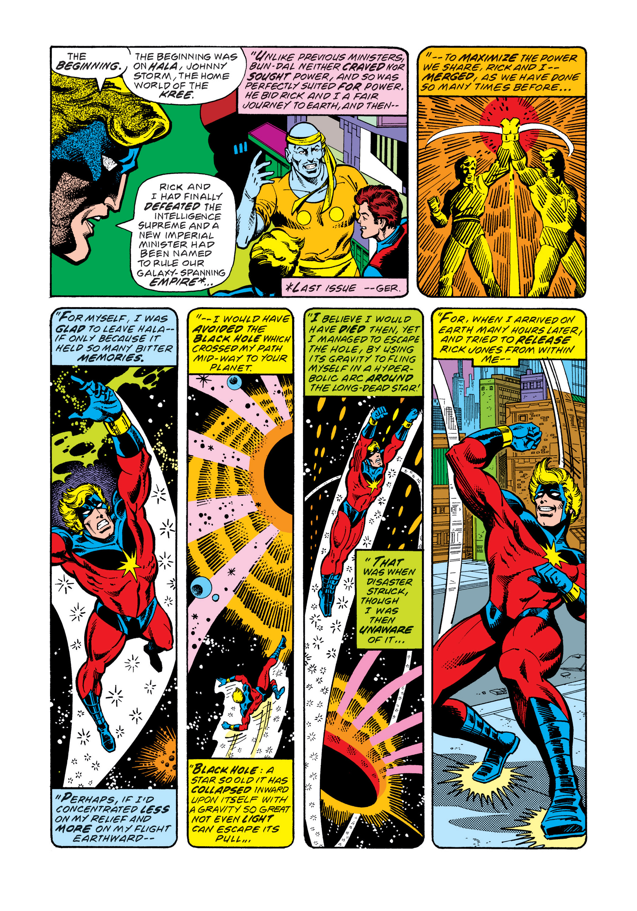 Read online Marvel Masterworks: Captain Marvel comic -  Issue # TPB 5 (Part 1) - 17