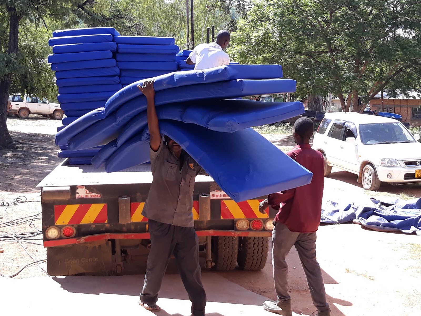 Drought continues, trip to Zambia, New Mattresses, Elliot's birthday