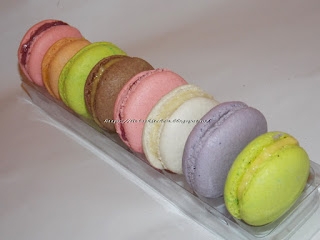 Macarons asortate