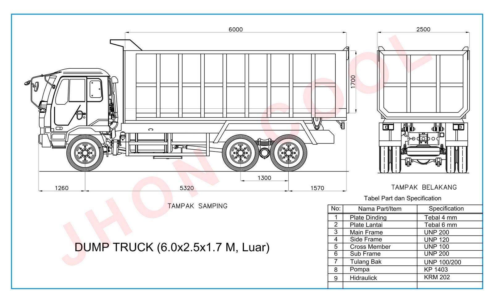 Maygunrifanto: Ukuran Dump Truck