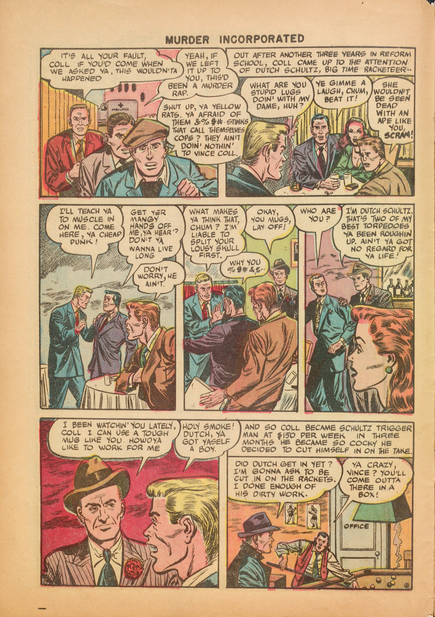 Read online Murder Incorporated (1948) comic -  Issue #2 - 4