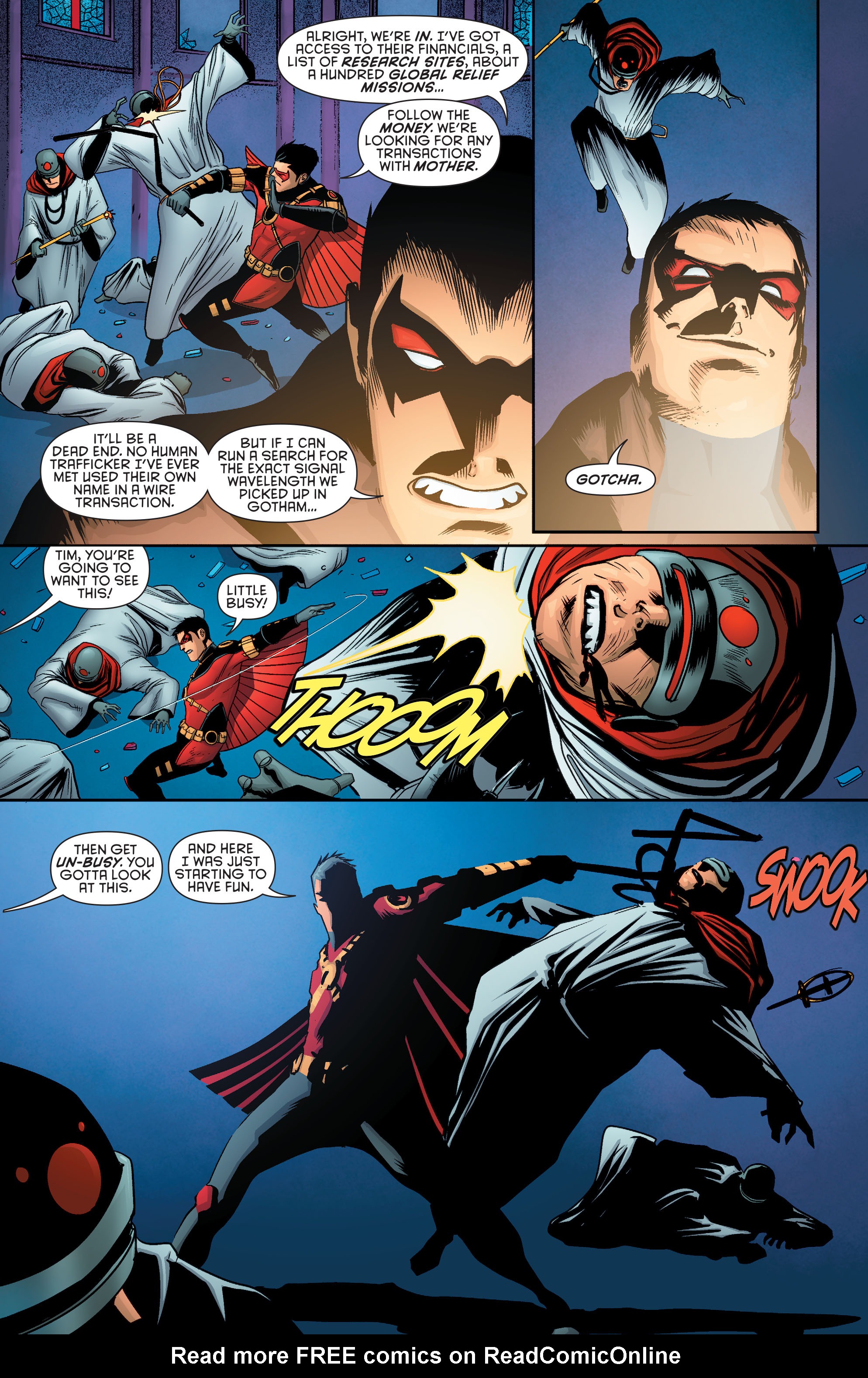 Read online Batman & Robin Eternal comic -  Issue #10 - 10
