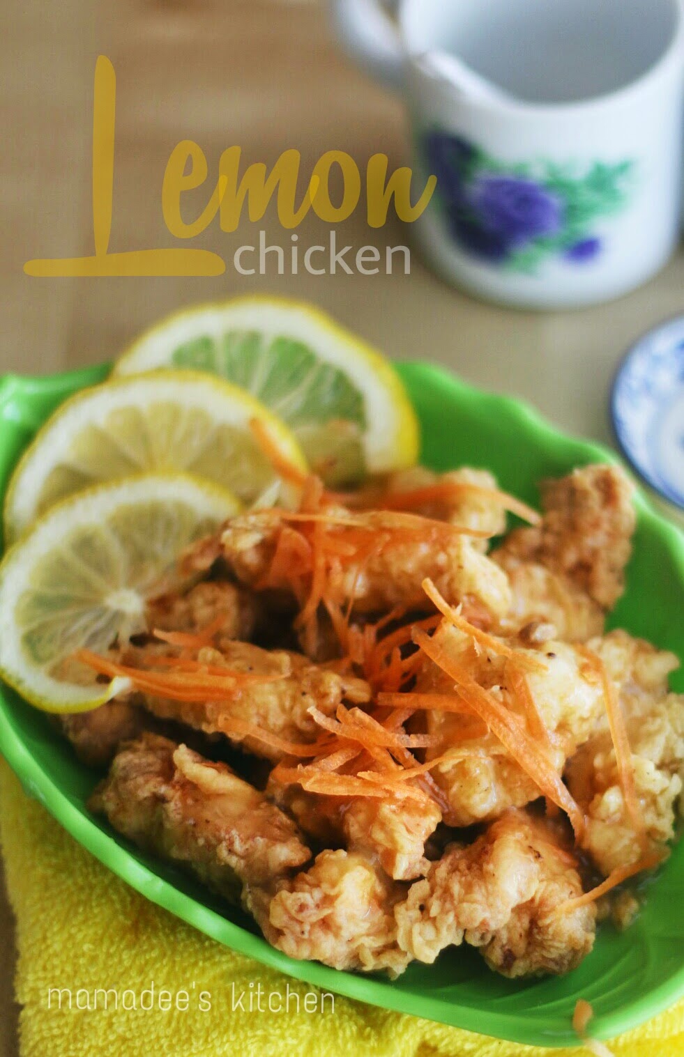 Resepi Lemon Chicken Kongsi Resepi
