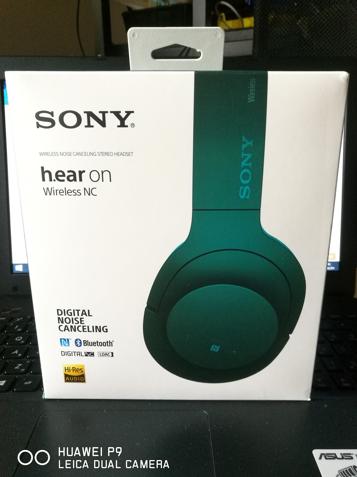 SONY MDR-100ABN　h.ear on　ビリジアンブルー