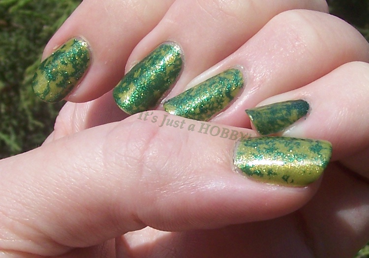 It's Just a HOBBY!: Mossy Jasper Nails