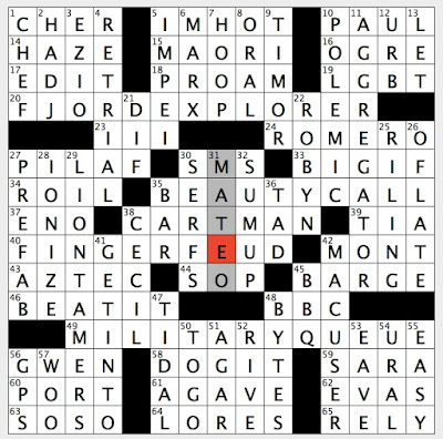 Wed Dec 13, 2023 NYT crossword by Alex Eaton-Salners, No. 1213