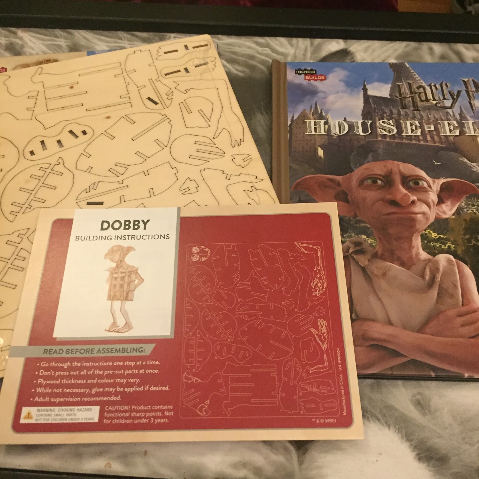 Feeling Fictional Review Incredibuilds Harry Potter HouseElves