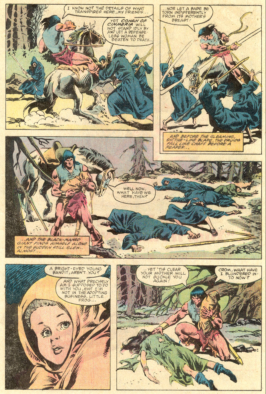 Read online Conan the Barbarian (1970) comic -  Issue #136 - 4