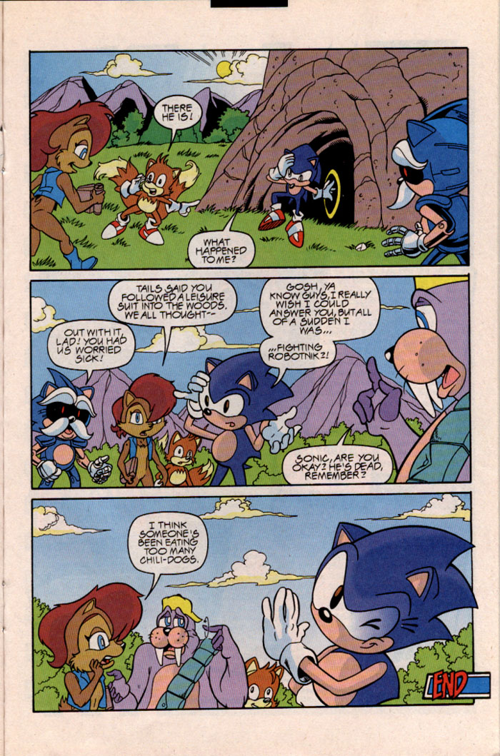 Read online Sonic The Hedgehog comic -  Issue #52 - 19