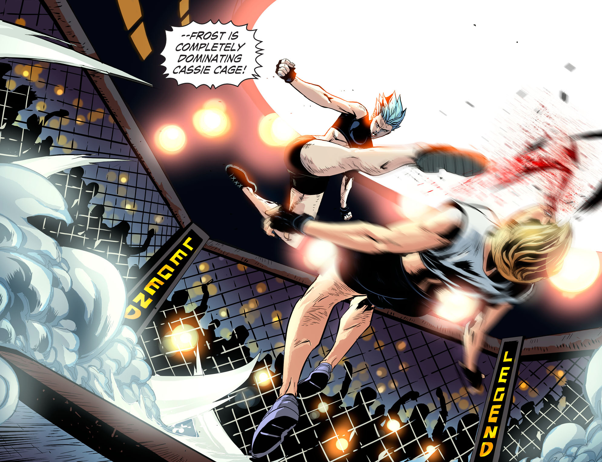 Read online Mortal Kombat X [I] comic -  Issue #5 - 7