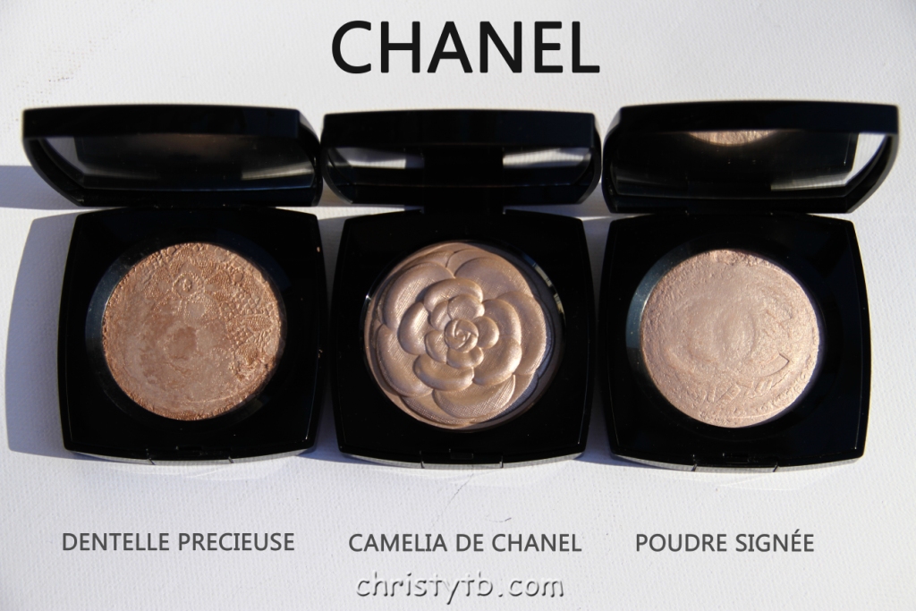 Christytb: Хайлайтер Camelia de Chanel illuminating powder (LE 2016)