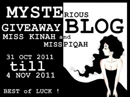 MYSTERIOUS GIVEAWAY BLOG MISS KINAH & MISS PIQAH