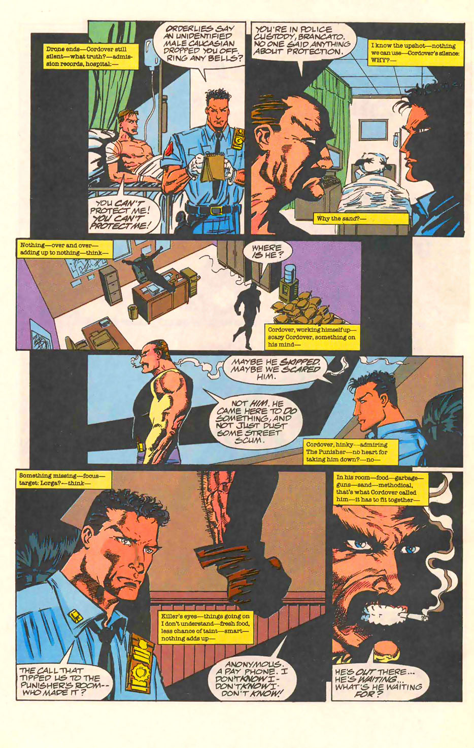Read online The Punisher (1987) comic -  Issue #81 - Bodies of Evidence - 13