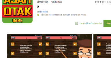 Kunci Jawaban Game Asah Otak Level 1-400 Lengkap dan Benar - Serial