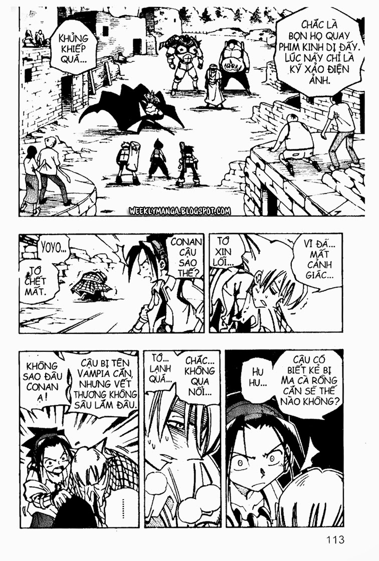 Shaman King [Vua pháp thuật] chap 96 trang 13