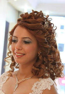 Curly Wedding Hairstyle