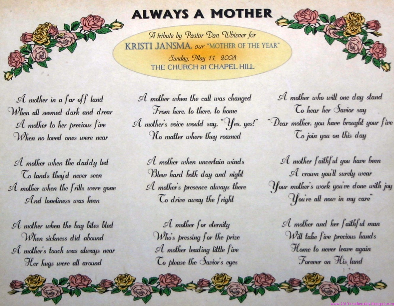 Wallpaper Free Download: Happy mother's day poems