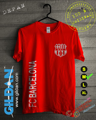 baju bola barcelona warna orange