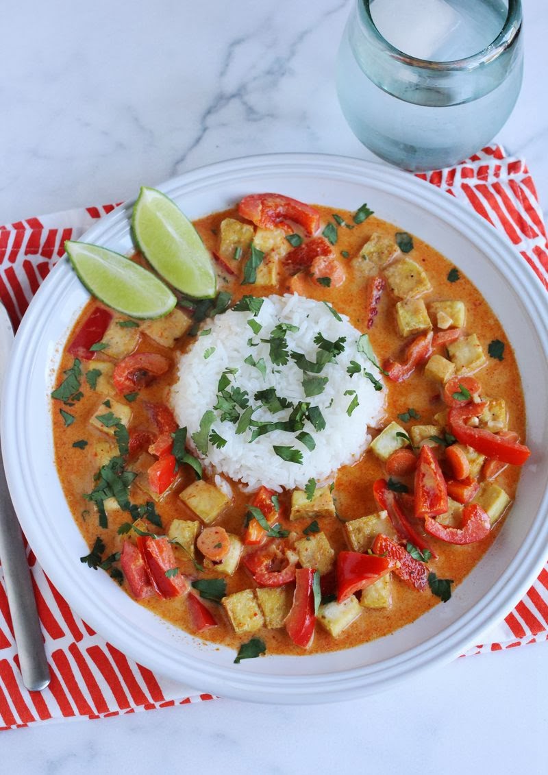 Red Curry With Tofu image