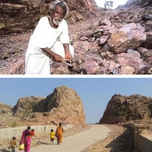 He reduced the distance from 70 km to 1 km from his village to the hospital.