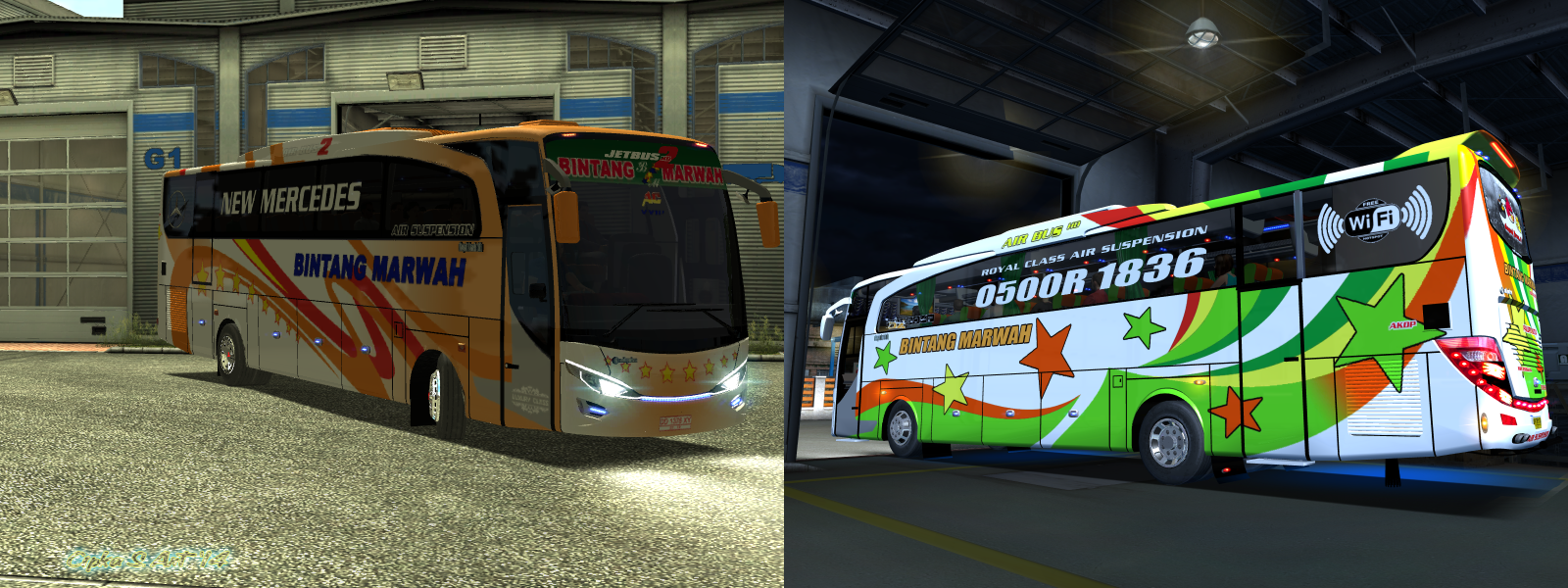 Celebes Livery Bus On Game