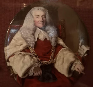 William Murray, 1st Earl of Mansfield  from a miniature on display in Kenwood House